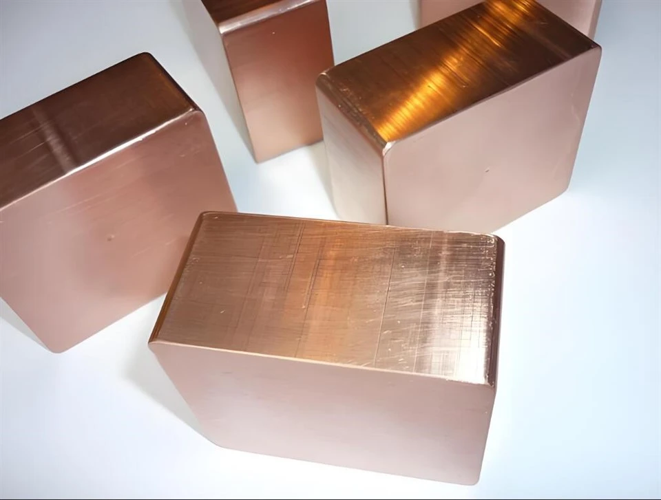 Steypa kopar ingots